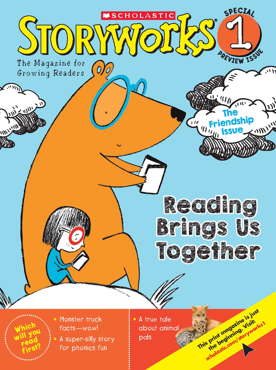  a sample page from an issue of Storyworks 1